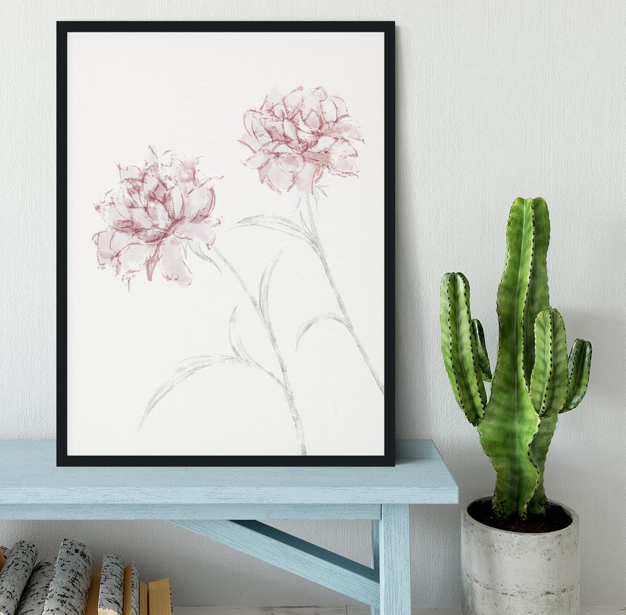 Peony 03 Framed Print - Canvas Art Rocks - 2