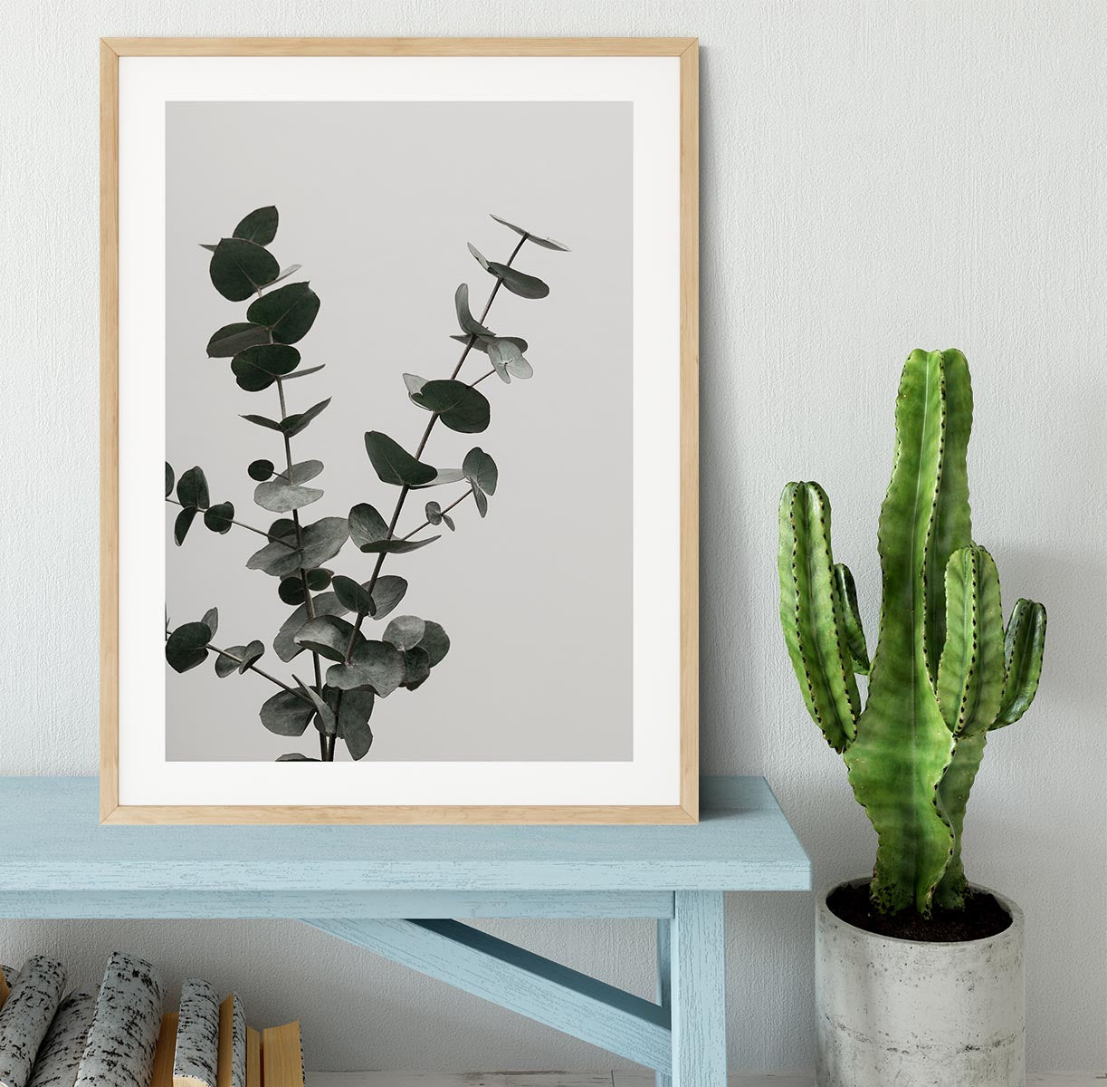 Eucalyptus Natural 04 Framed Print - Canvas Art Rocks - 3