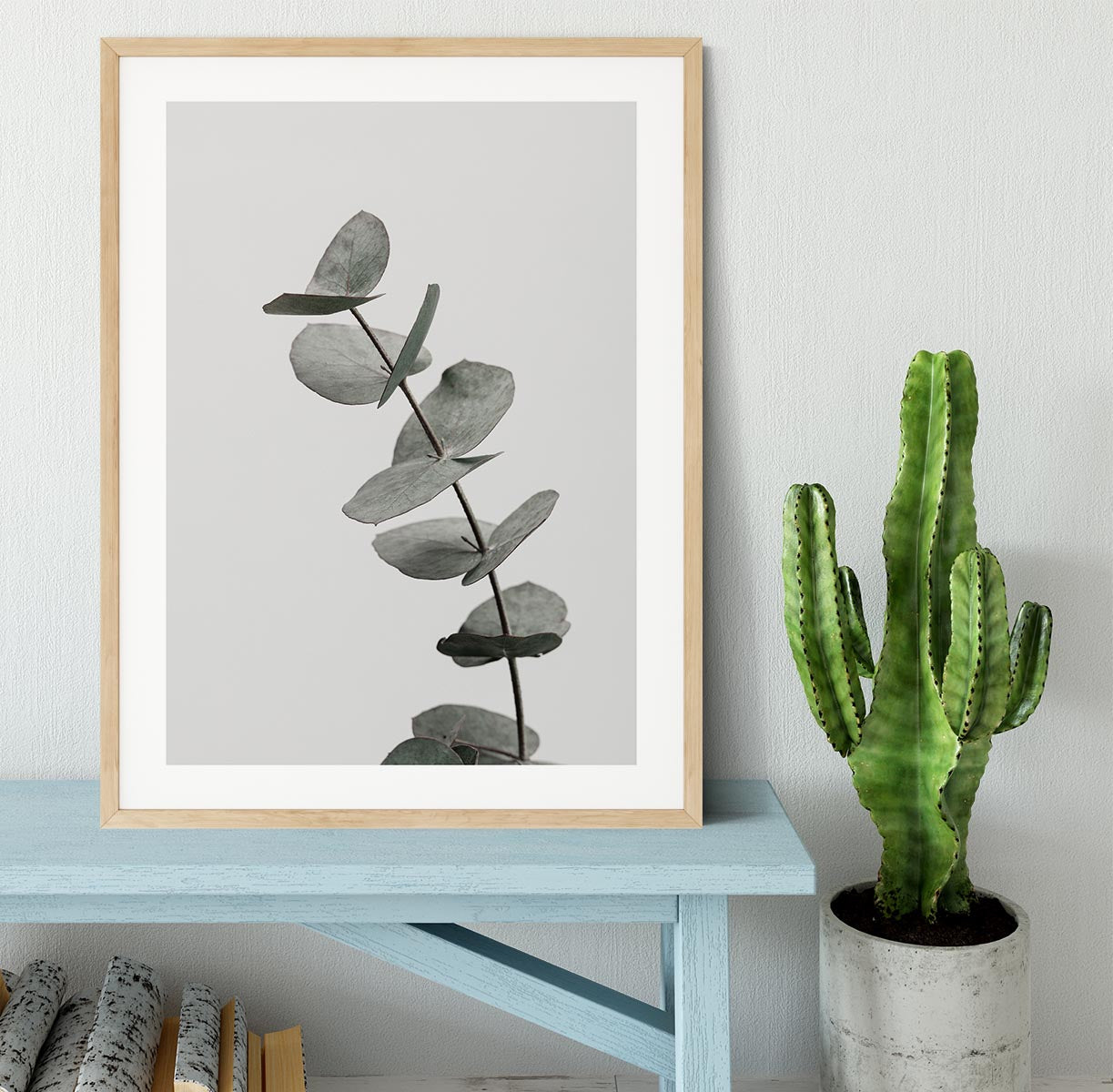 Eucalyptus Natural 06 Framed Print - Canvas Art Rocks - 3