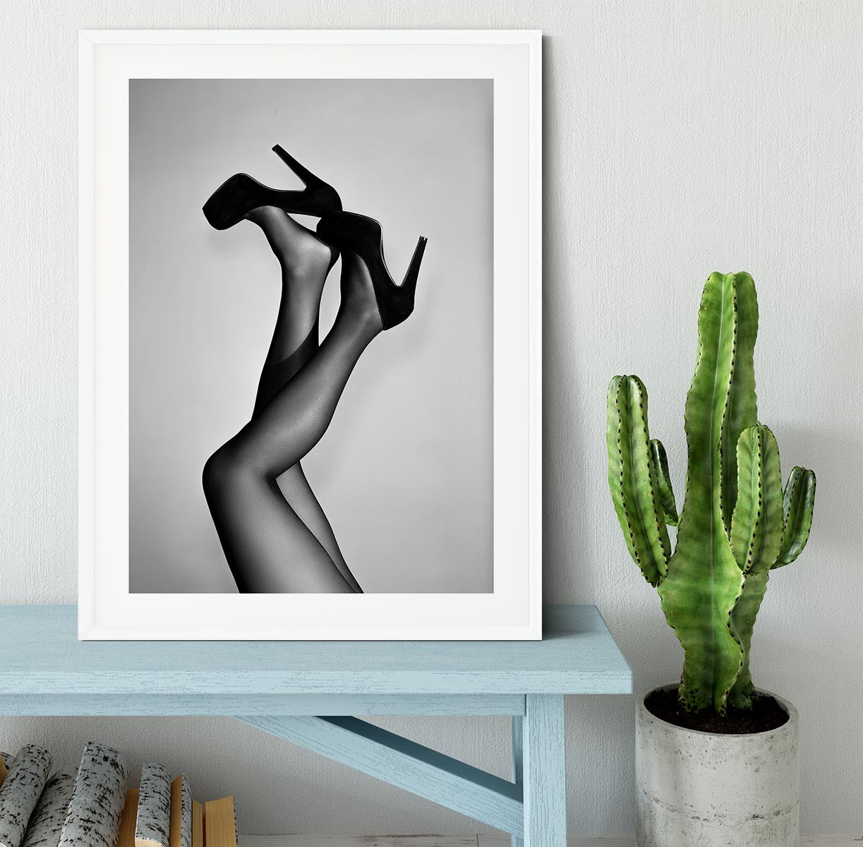 Velvet Pumps Framed Print - Canvas Art Rocks - 5