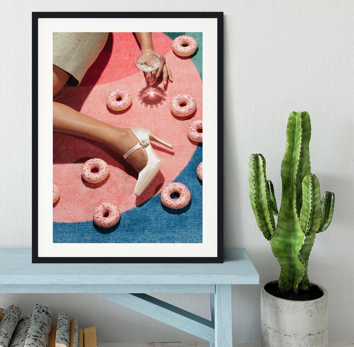 Pink Picnic #02 Framed Print - Canvas Art Rocks - 1