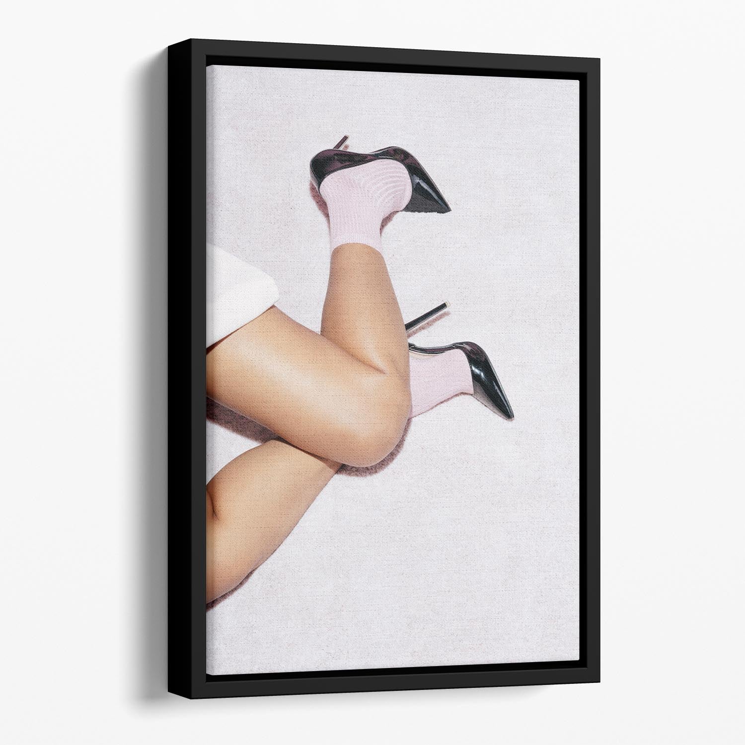 Pink Dreams #02 Floating Framed Canvas - Canvas Art Rocks - 1