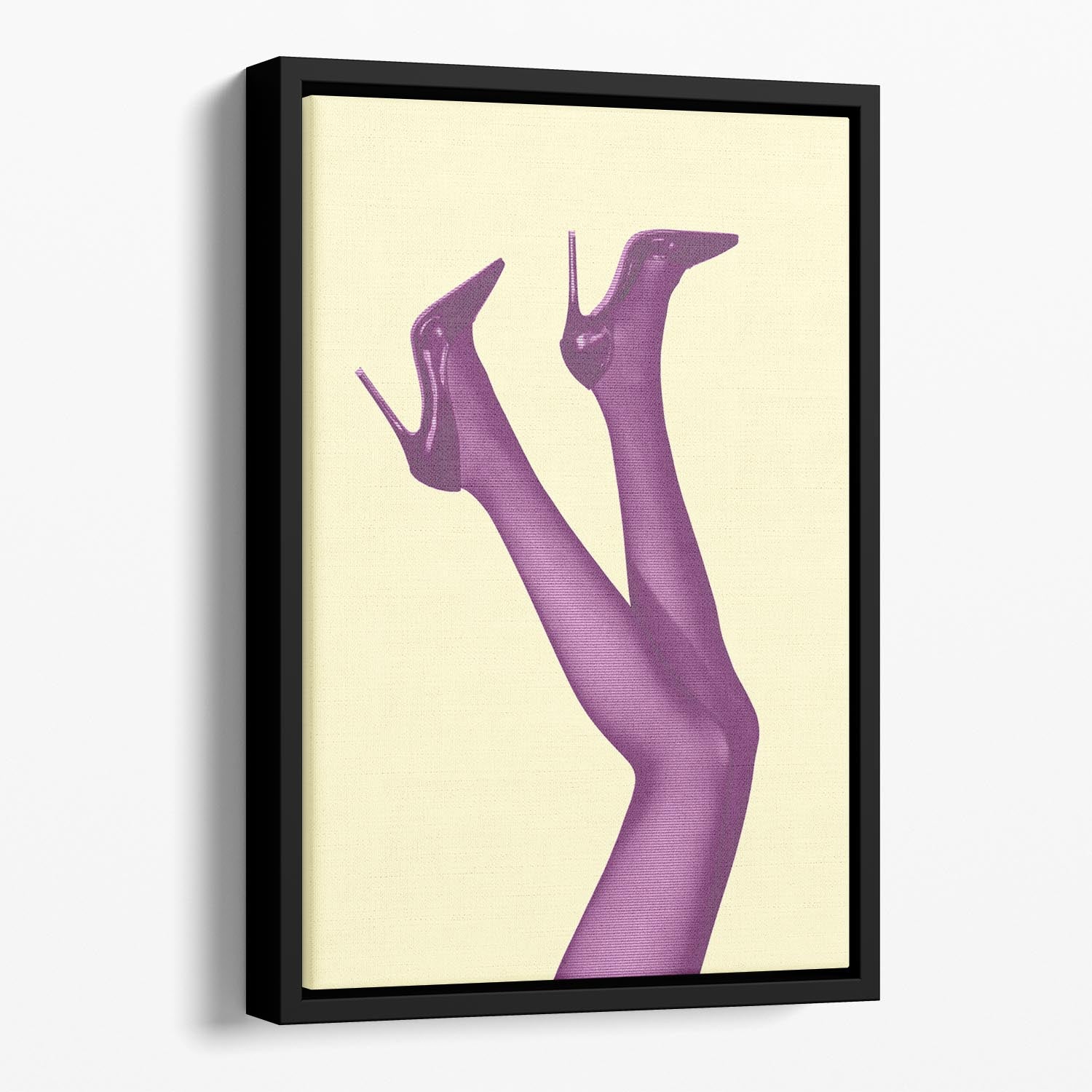 Kick Up Your Heels #05 Floating Framed Canvas - Canvas Art Rocks - 1