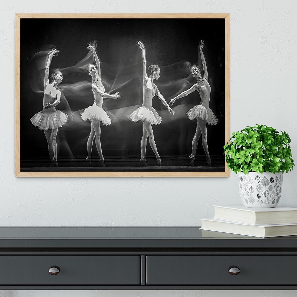 A Ballerinas Path Framed Print - Canvas Art Rocks - 4