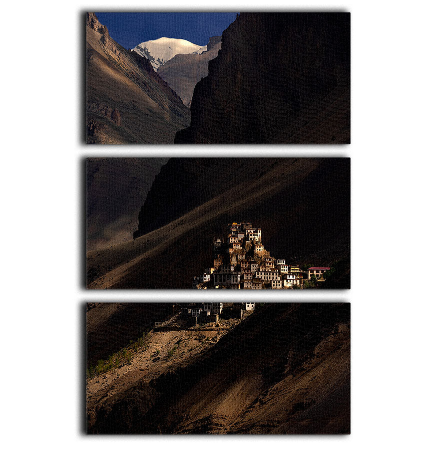 Key Monastery 3 Split Panel Canvas Print - Canvas Art Rocks - 1