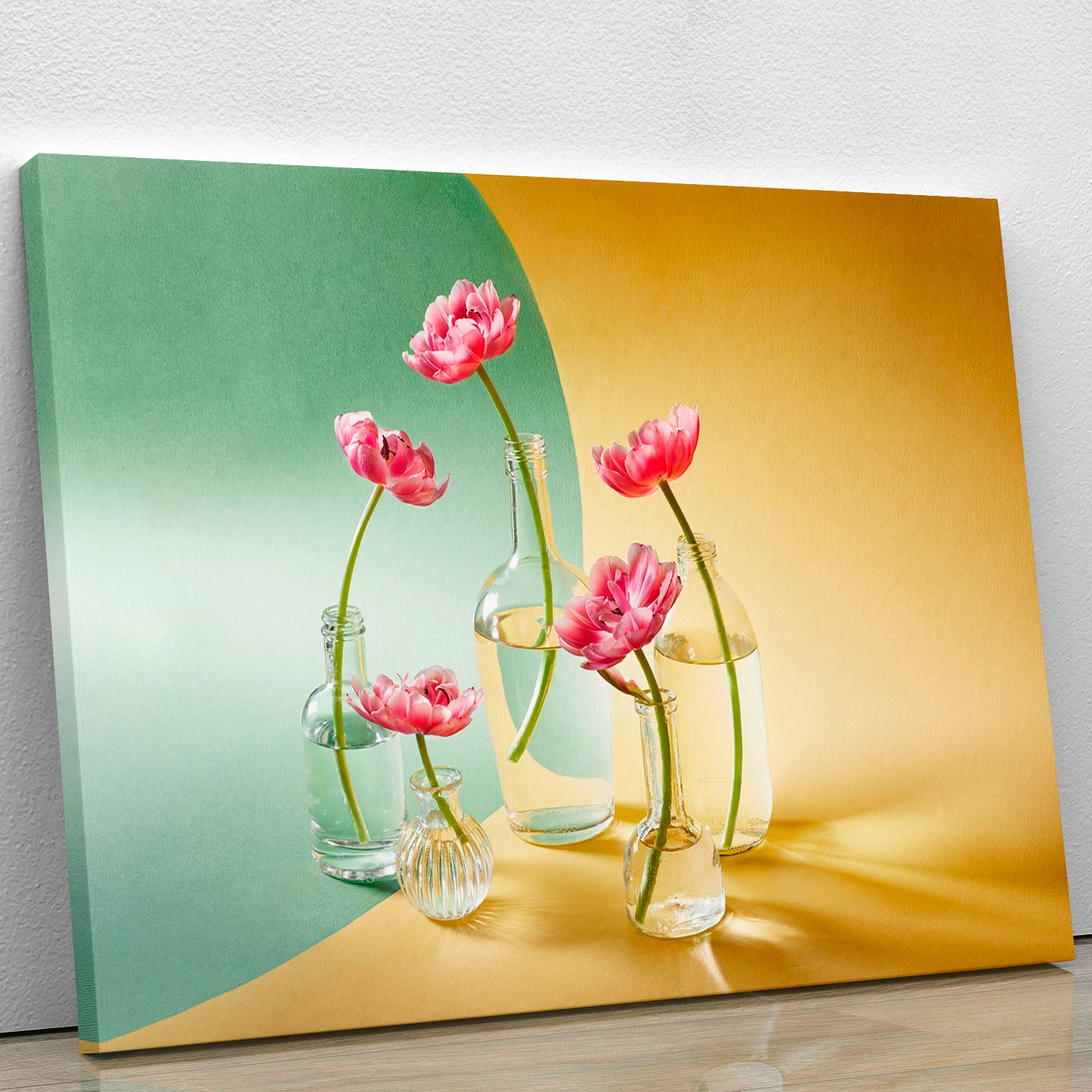 Five tulips Canvas Print or Poster - Canvas Art Rocks - 1