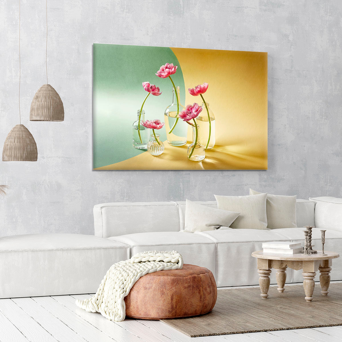 Five tulips Canvas Print or Poster - Canvas Art Rocks - 6