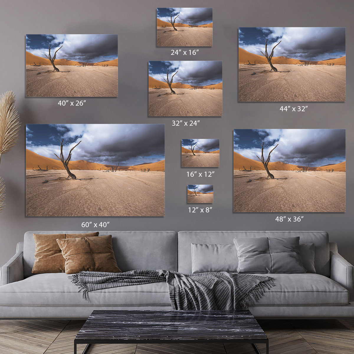Deadvlei Desert Canvas Print or Poster - Canvas Art Rocks - 7