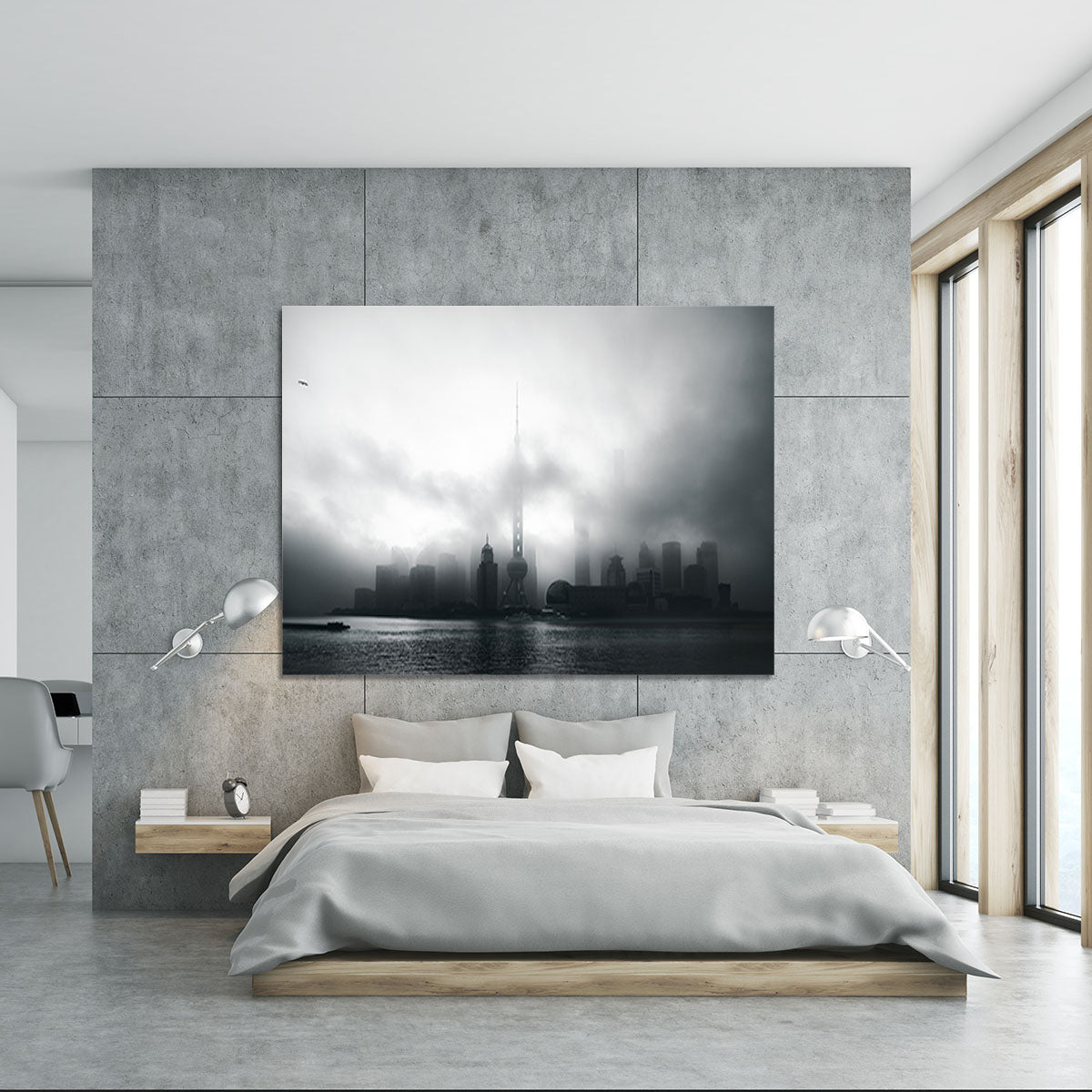 Pudong Early Morning Canvas Print or Poster - Canvas Art Rocks - 5