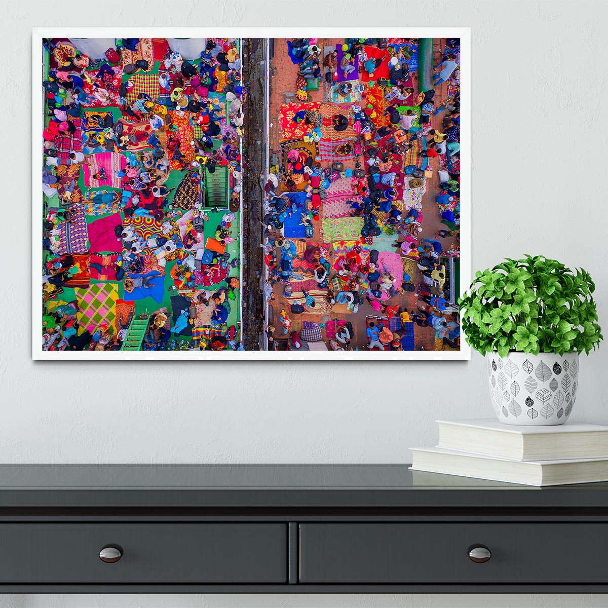 Eid Festival Framed Print - Canvas Art Rocks -6