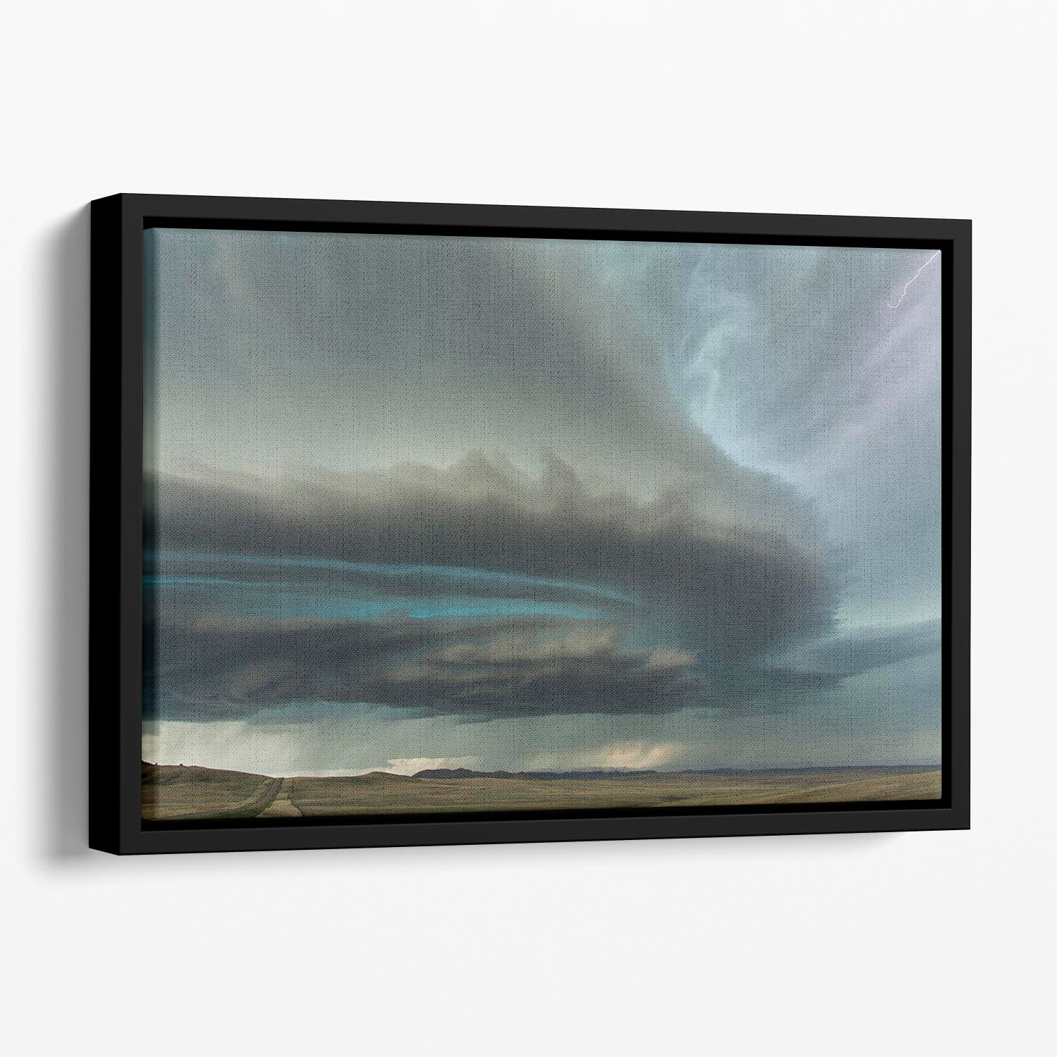 Huge Supercell Floating Framed Canvas - Canvas Art Rocks - 1