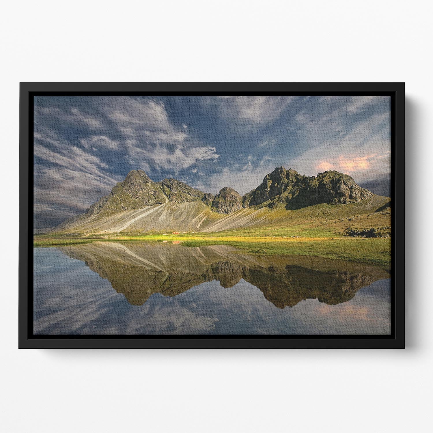 Tranquillity Floating Framed Canvas - Canvas Art Rocks - 2