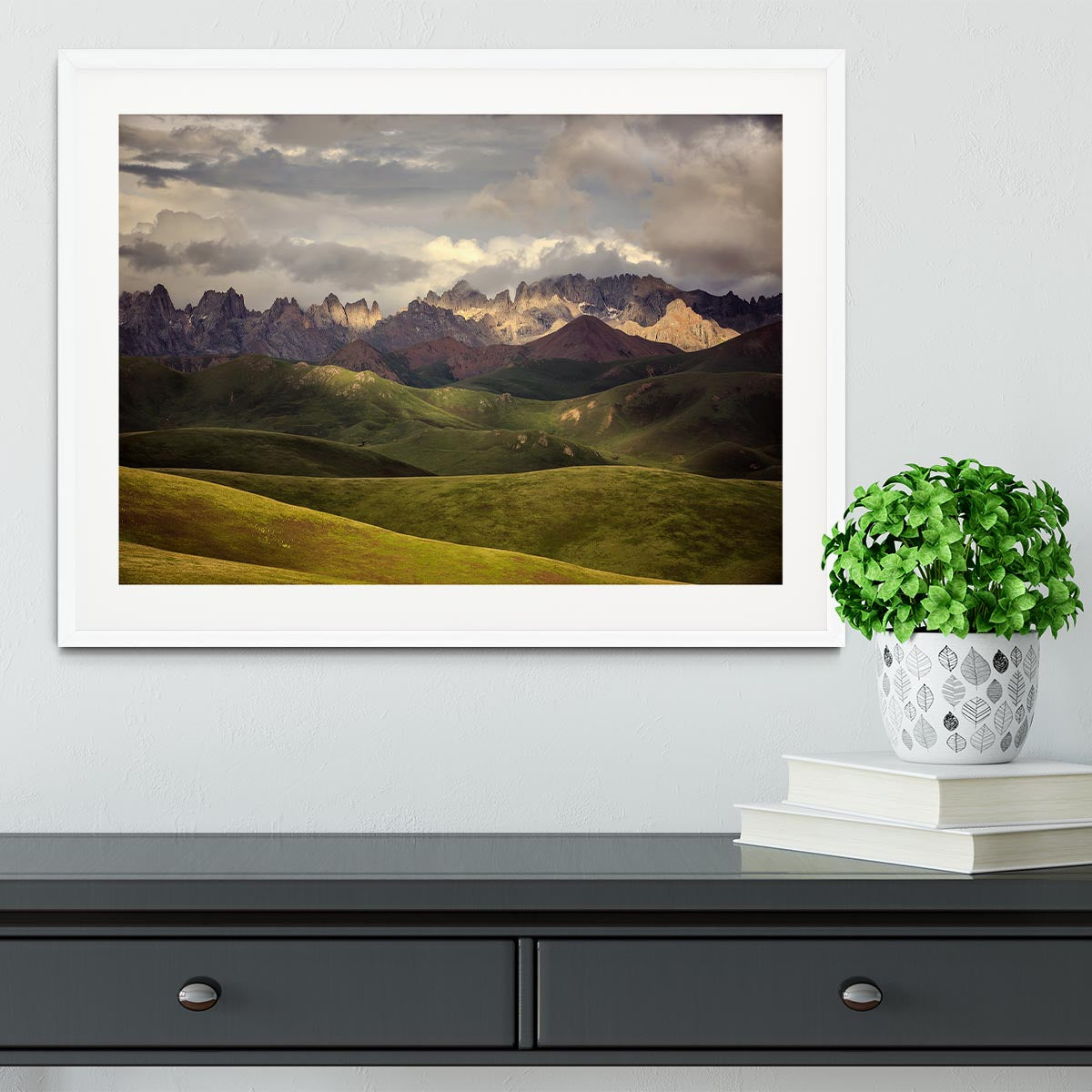 Tibetan Plateau Framed Print - Canvas Art Rocks - 5