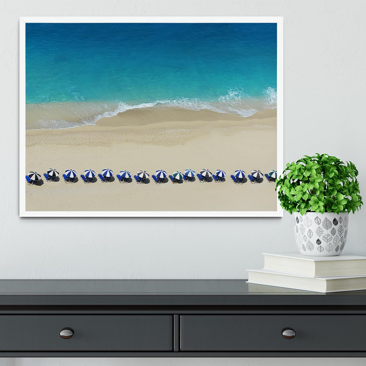 Bech Holiday Framed Print - Canvas Art Rocks -6