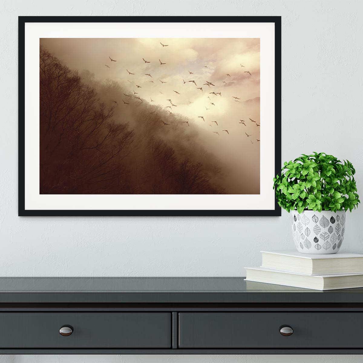 Departure Framed Print - Canvas Art Rocks - 1