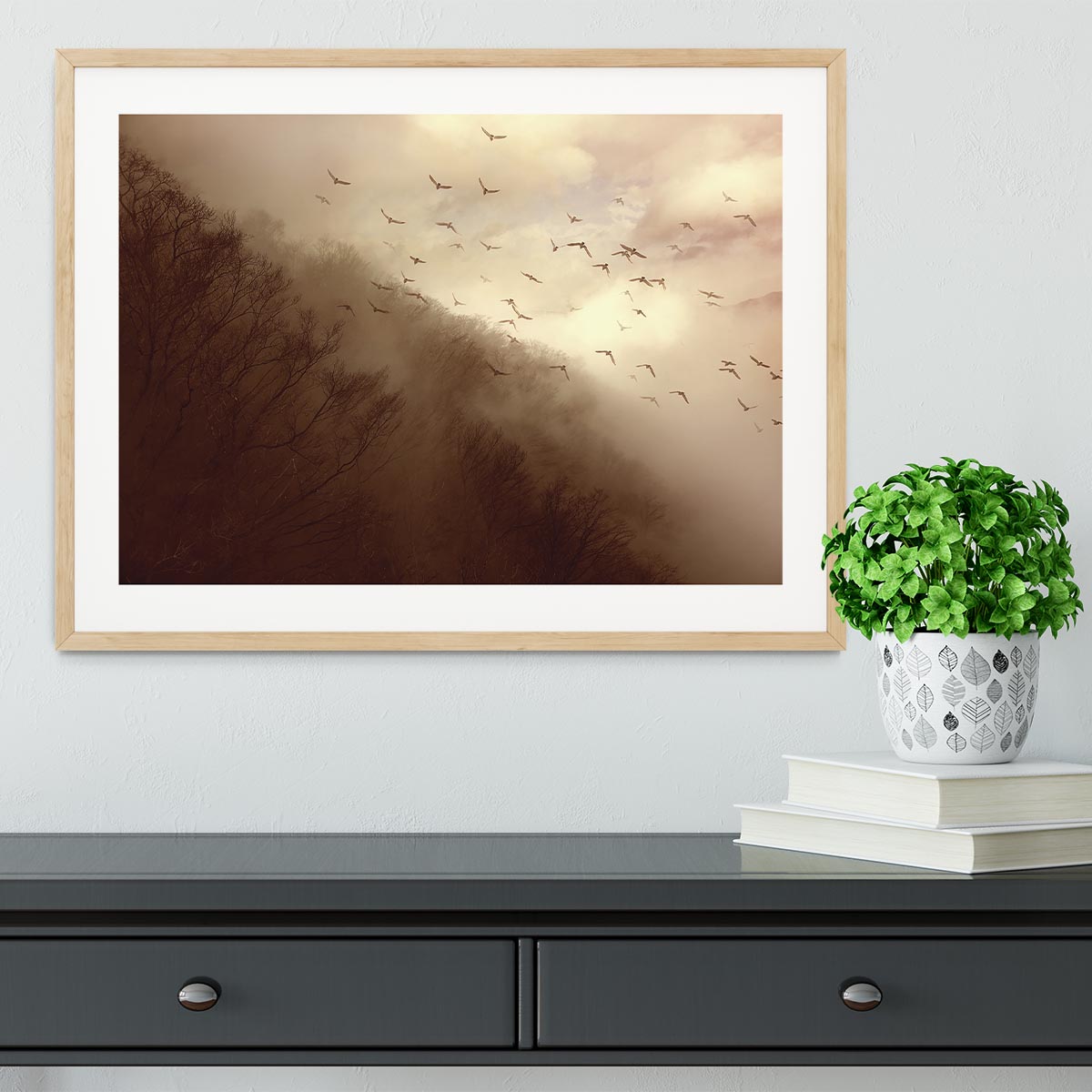 Departure Framed Print - Canvas Art Rocks - 3