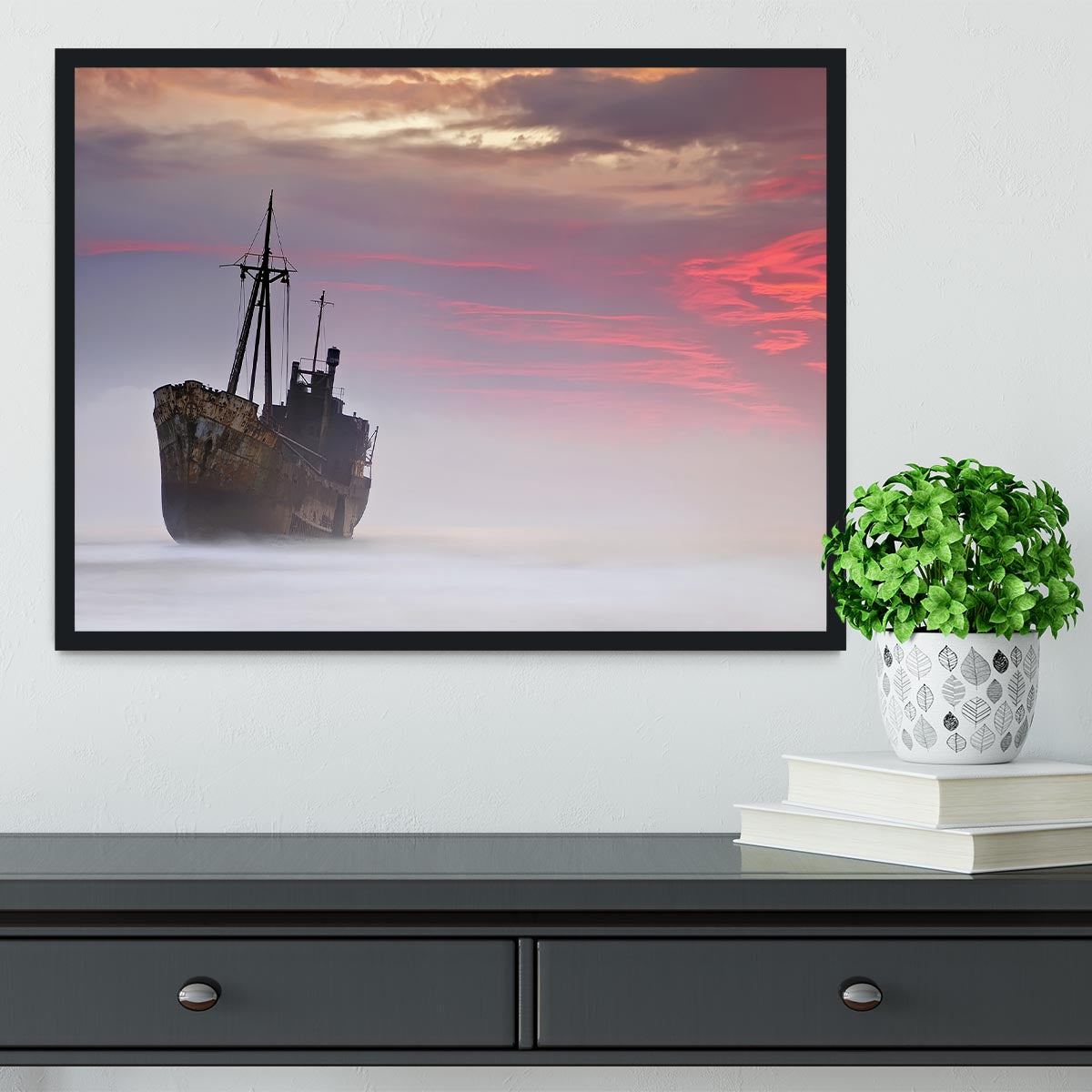 The Dark Traveler Framed Print - Canvas Art Rocks - 2