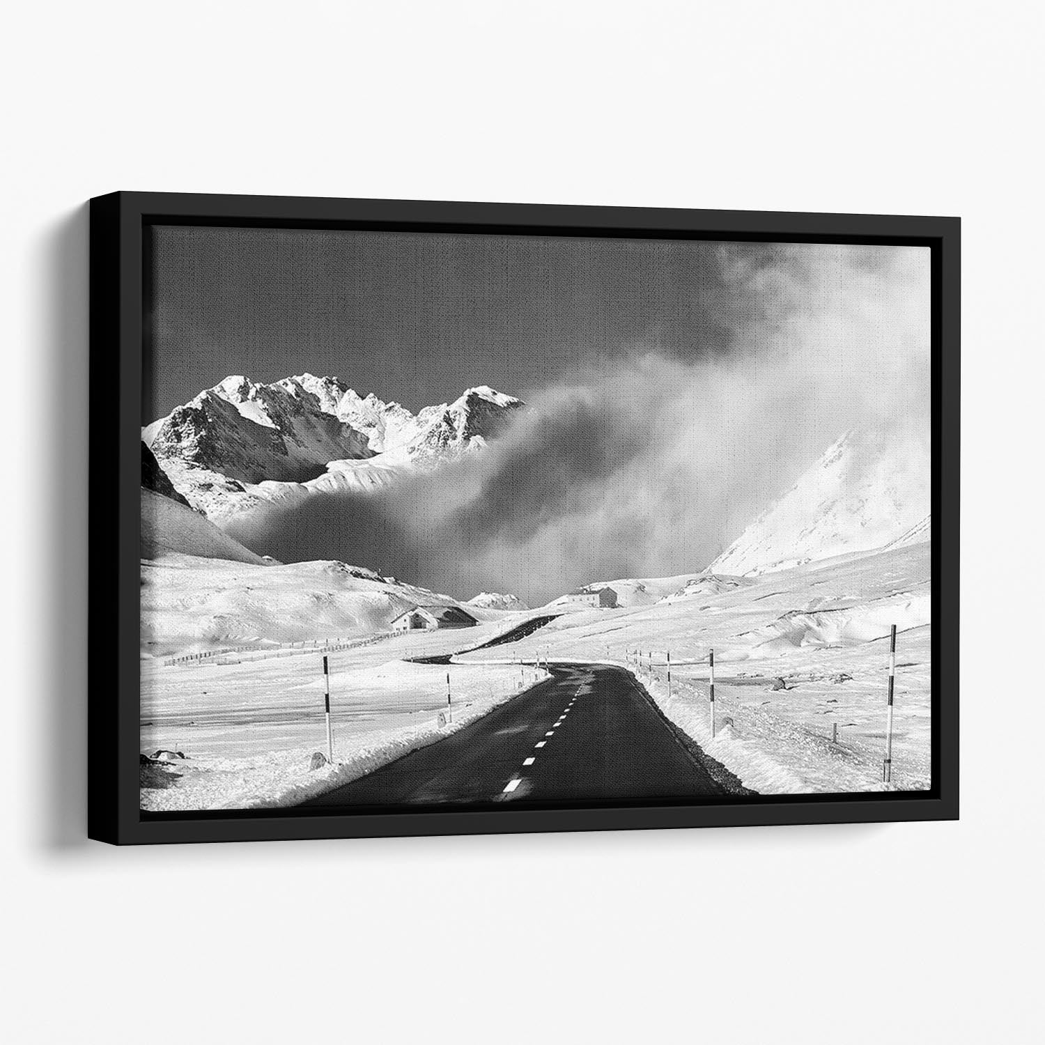 Venturing Into The Unknown Floating Framed Canvas - Canvas Art Rocks - 1