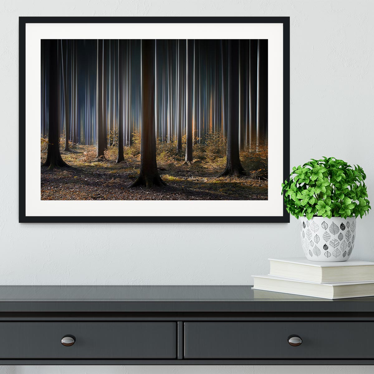 Mystic Wood Framed Print - Canvas Art Rocks - 1