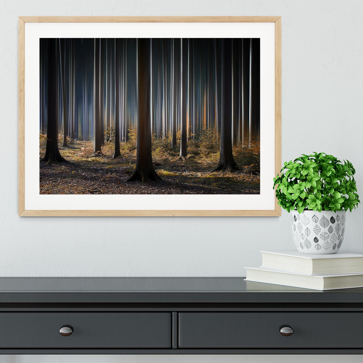 Mystic Wood Framed Print - Canvas Art Rocks - 3