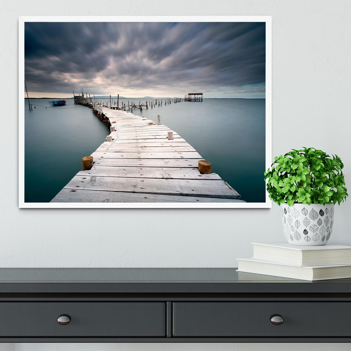 Last Path Framed Print - Canvas Art Rocks -6