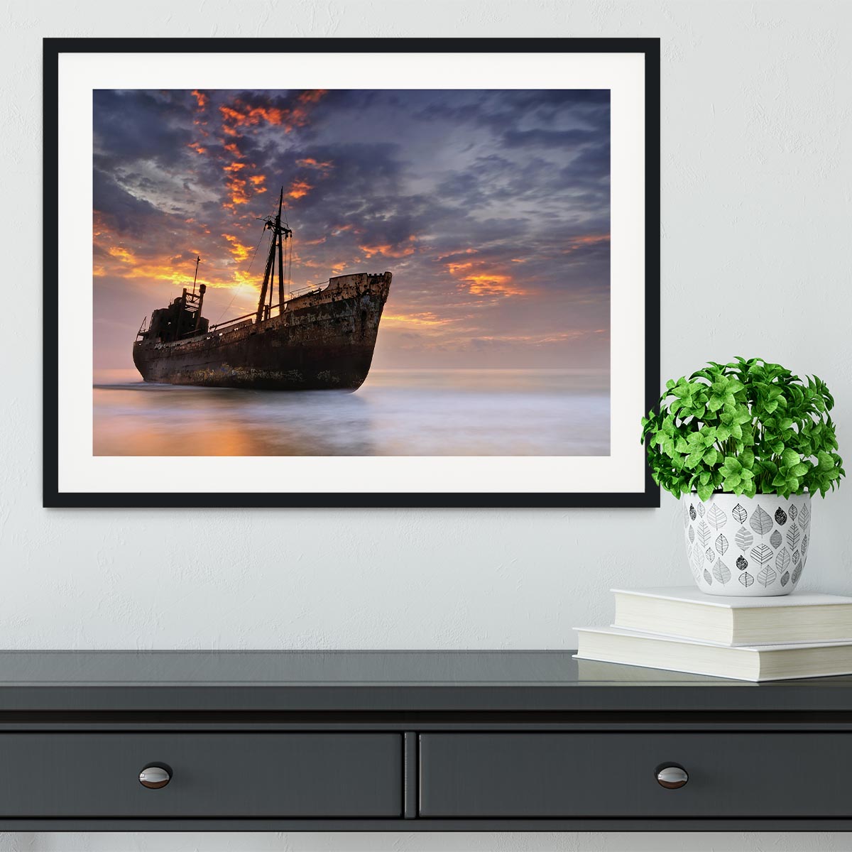 The Dark Traveler Ii Framed Print - Canvas Art Rocks - 1