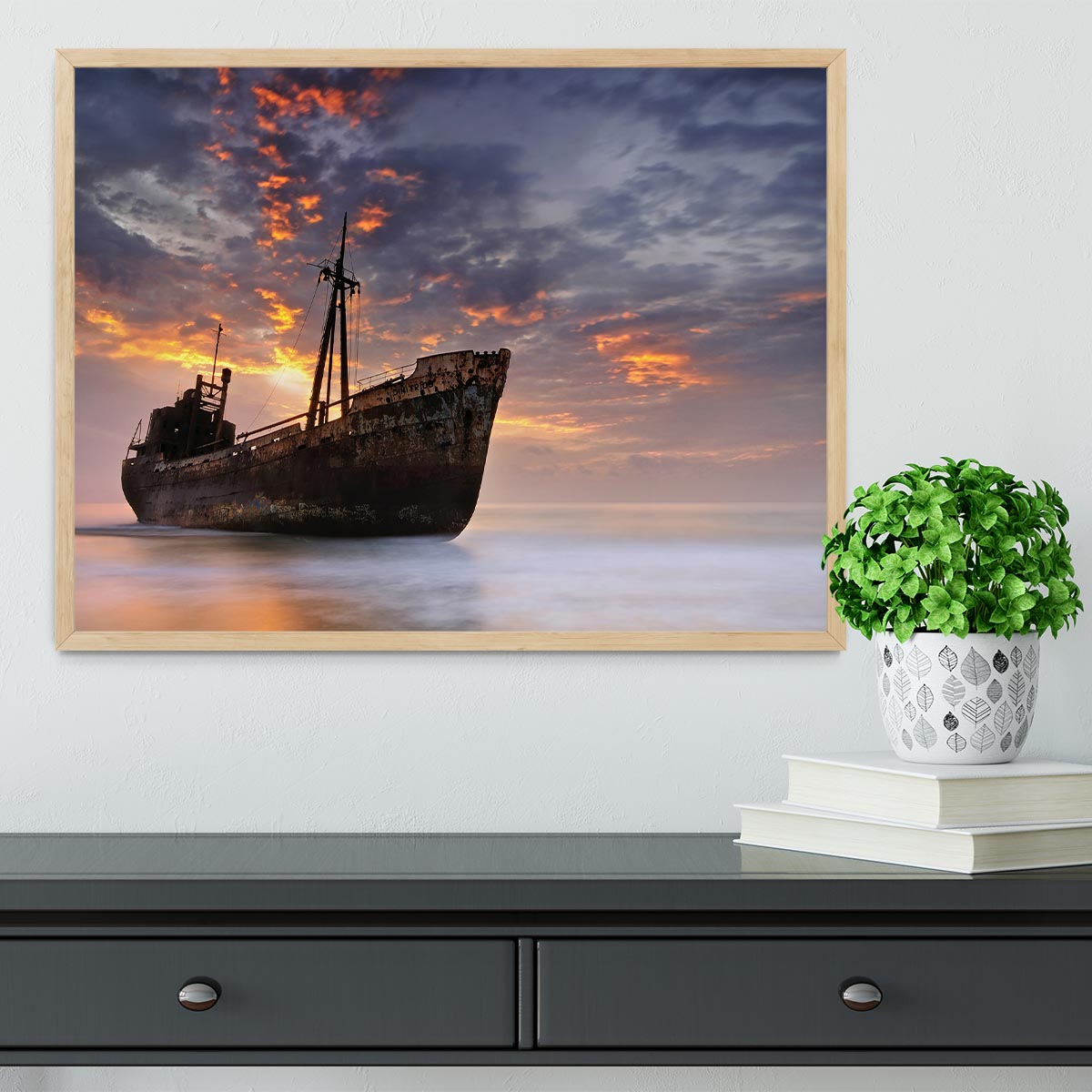 The Dark Traveler Ii Framed Print - Canvas Art Rocks - 4