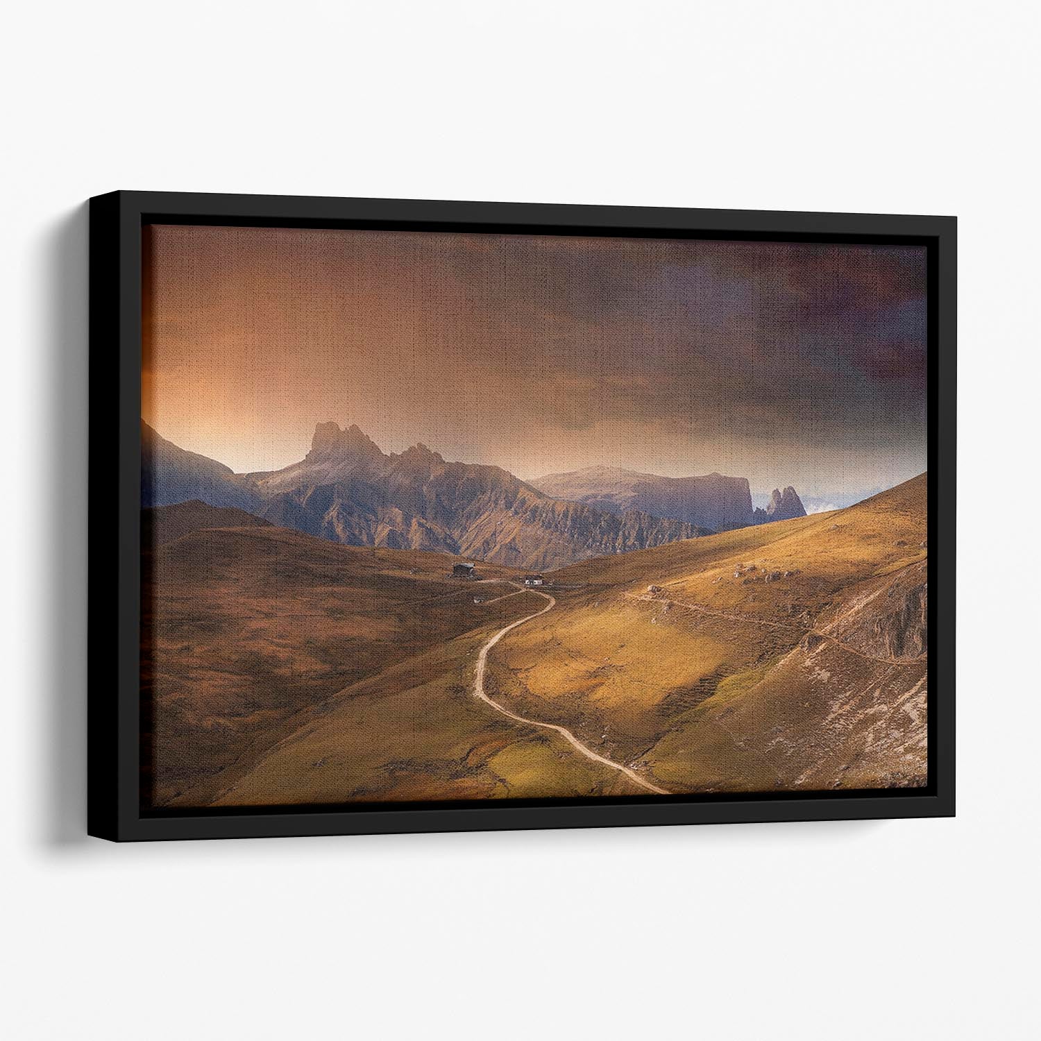 Rosszaehne Floating Framed Canvas - Canvas Art Rocks - 1