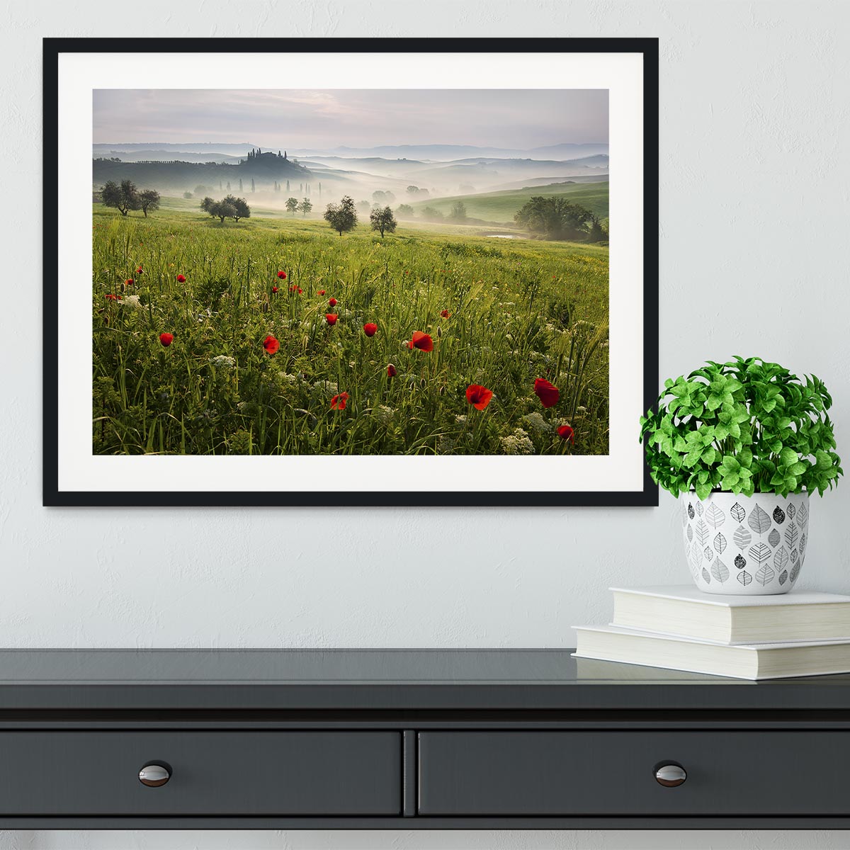 Tuscan Spring Framed Print - Canvas Art Rocks - 1