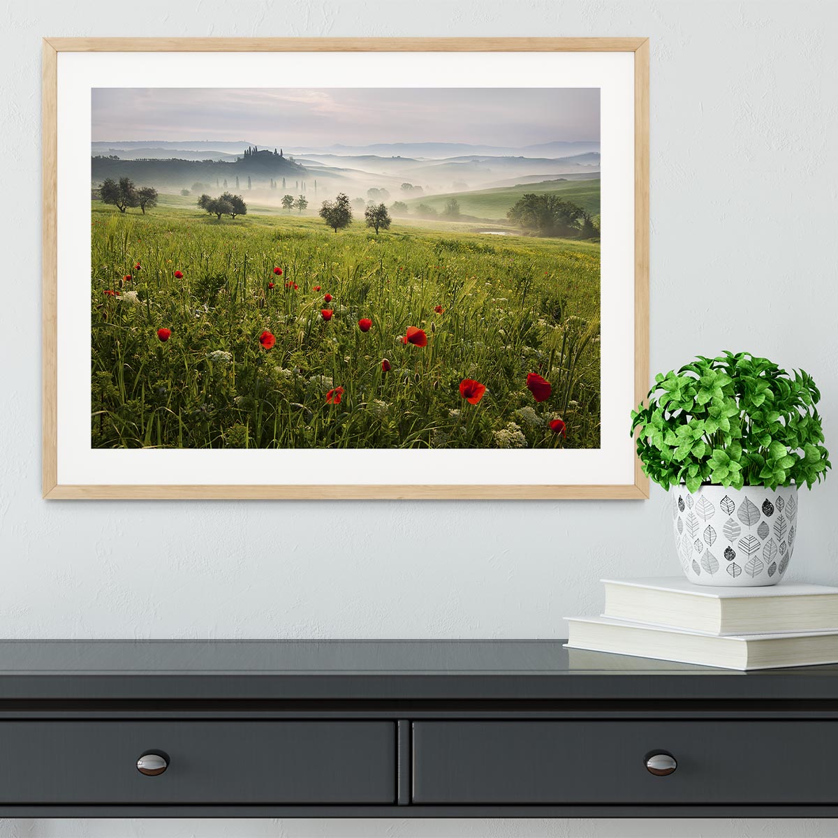 Tuscan Spring Framed Print - Canvas Art Rocks - 3