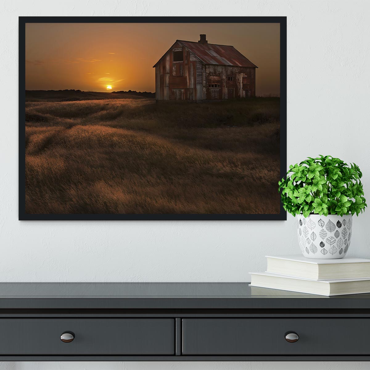 September Sun Framed Print - Canvas Art Rocks - 2