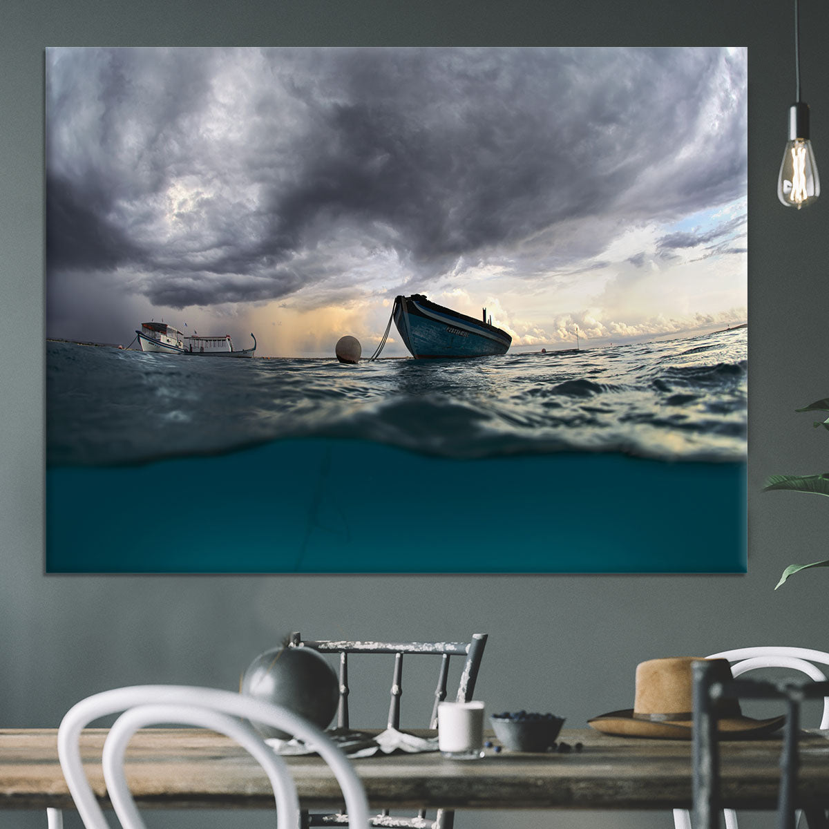 The Boat Canvas Print or Poster - Canvas Art Rocks - 3
