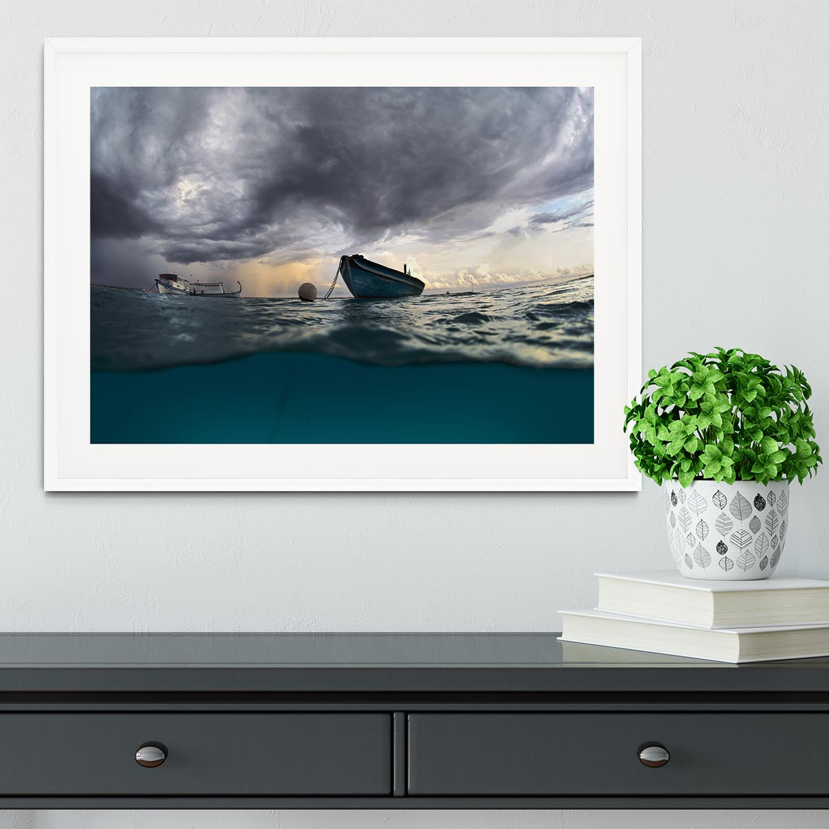 The Boat Framed Print - Canvas Art Rocks - 5