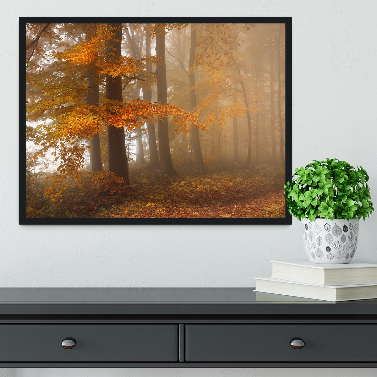 Edge Of The Woods Framed Print - Canvas Art Rocks - 2