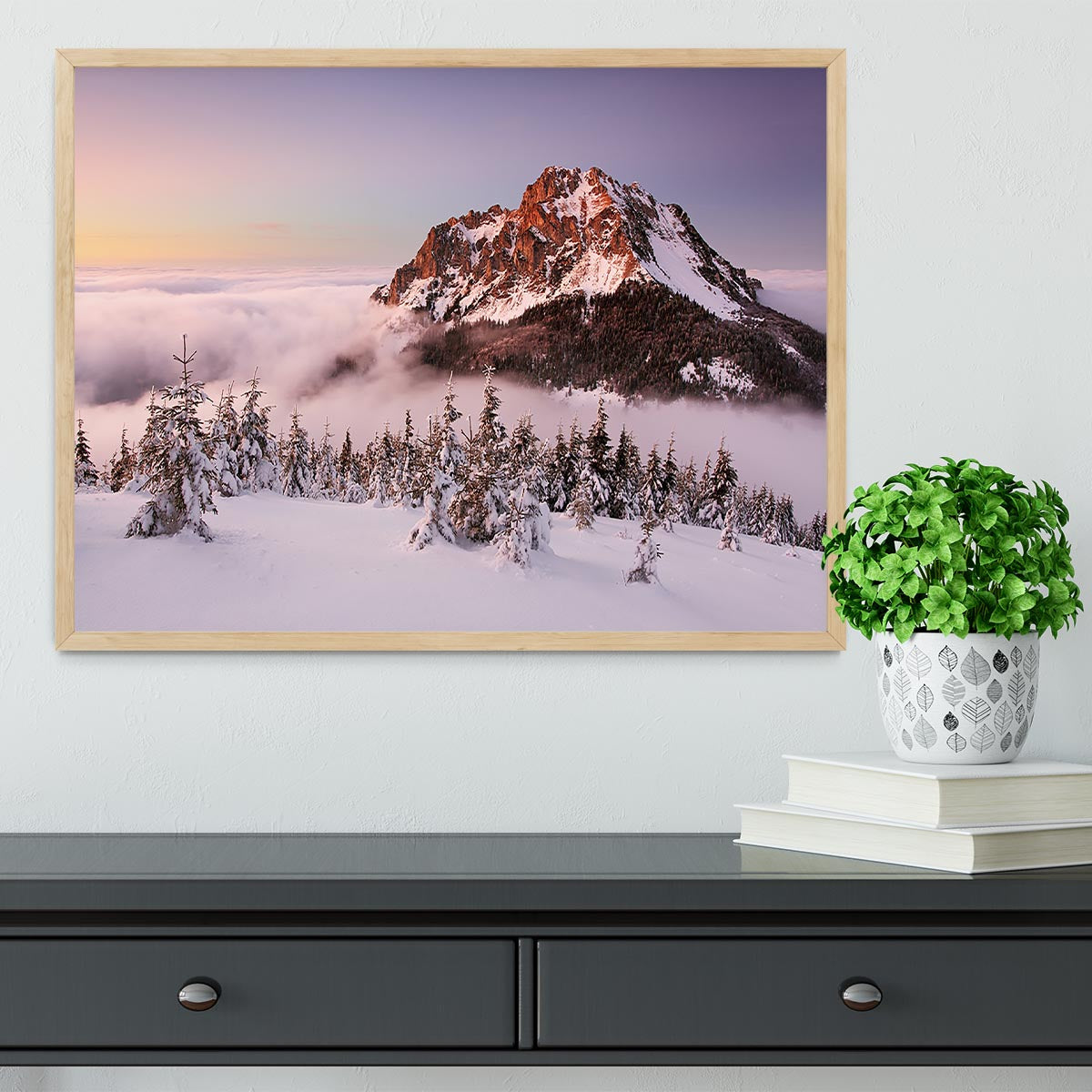 Rozsutec Peak Framed Print - Canvas Art Rocks - 4