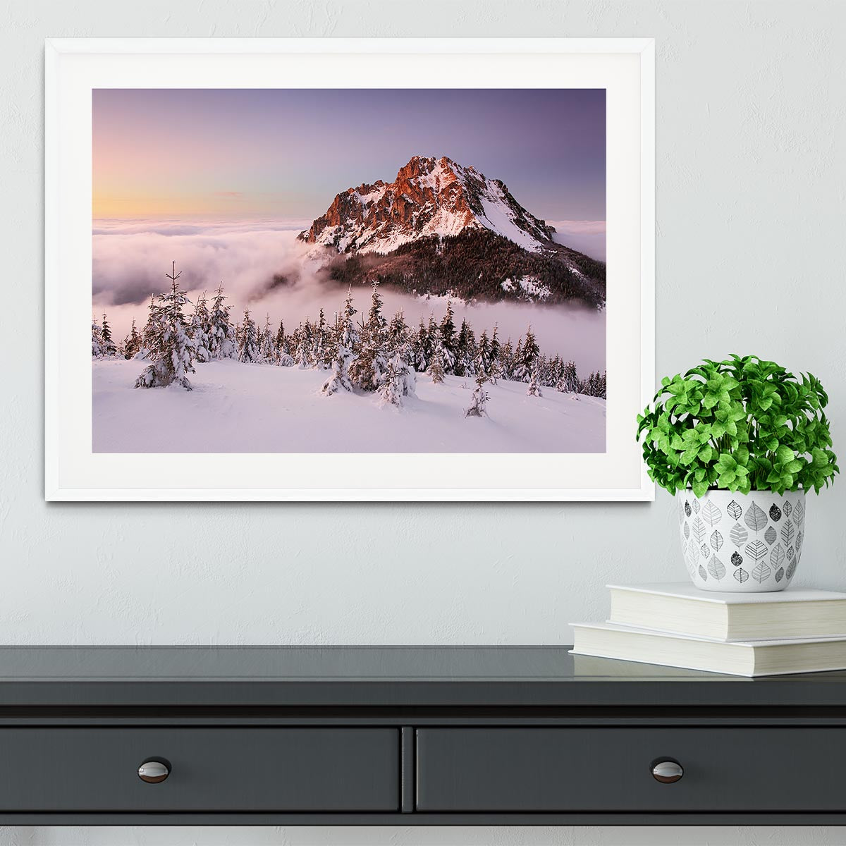 Rozsutec Peak Framed Print - Canvas Art Rocks - 5