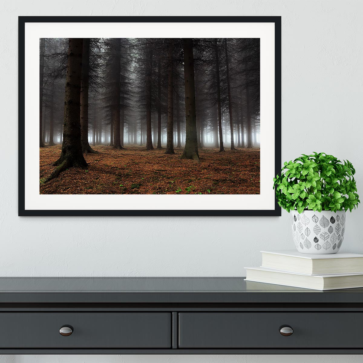 Place Of Silence Framed Print - Canvas Art Rocks - 1