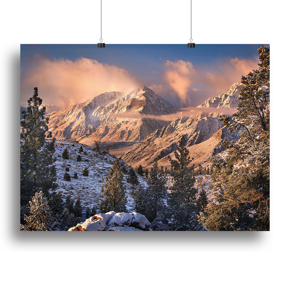 Mountain Light Canvas Print or Poster - Canvas Art Rocks - 2