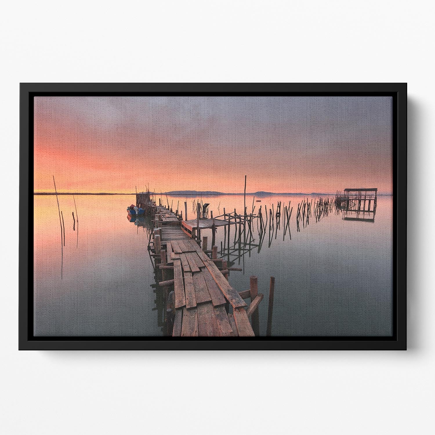 The Lastlight Floating Framed Canvas - Canvas Art Rocks - 2