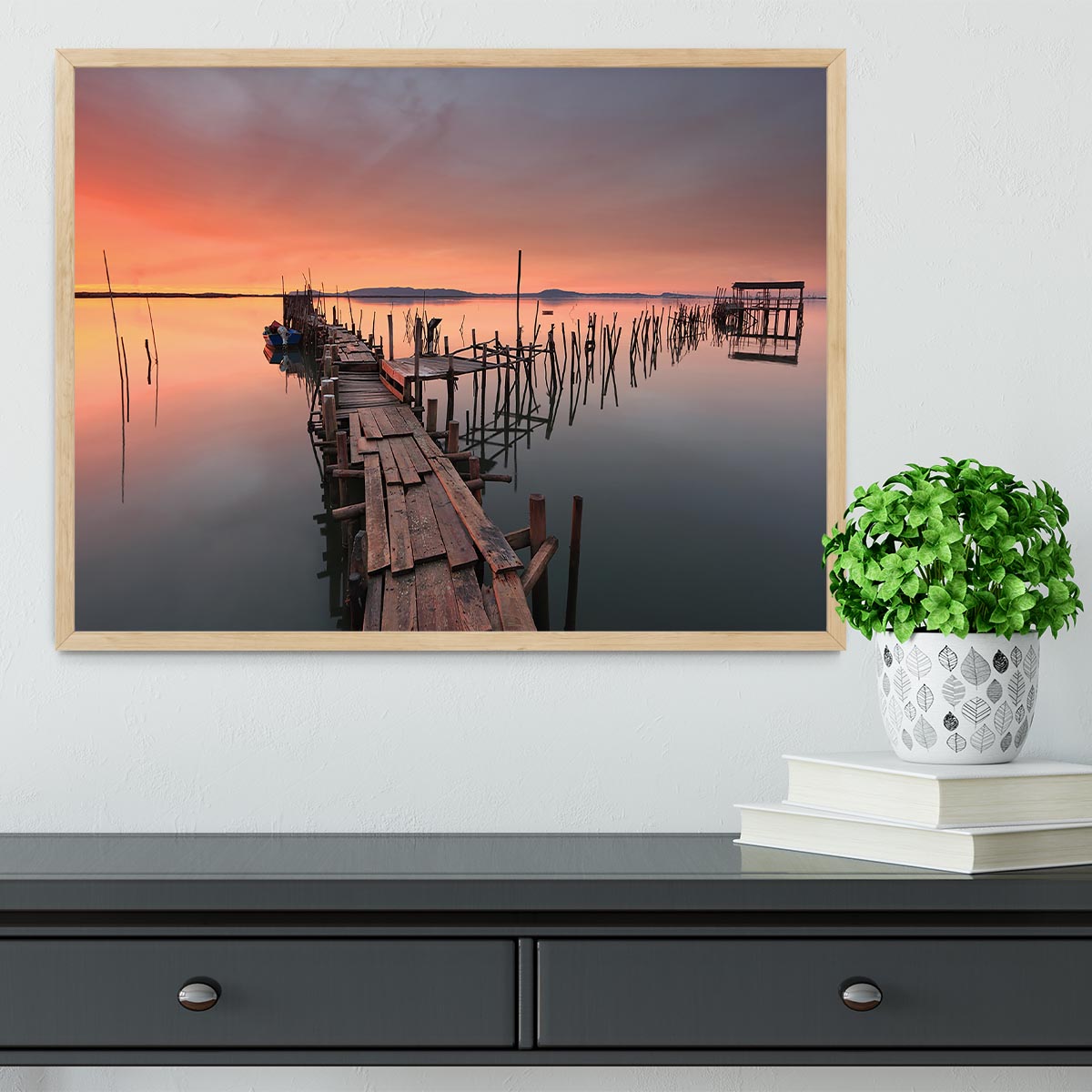 The Lastlight Framed Print - Canvas Art Rocks - 4