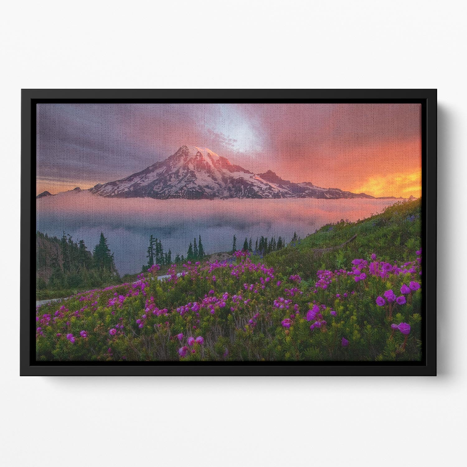 A Moment In Time Floating Framed Canvas - Canvas Art Rocks - 2