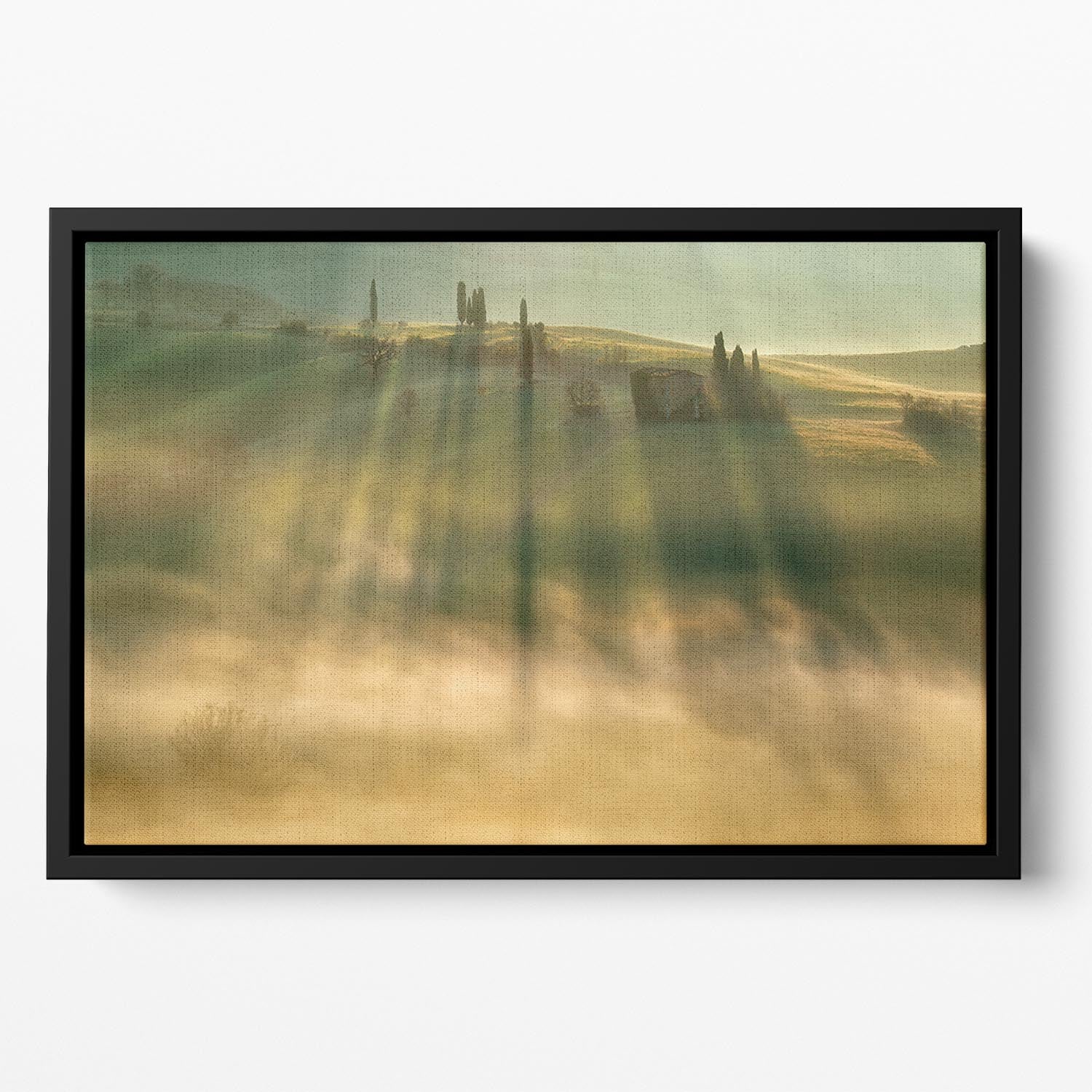 Mist Floating Framed Canvas - Canvas Art Rocks - 2