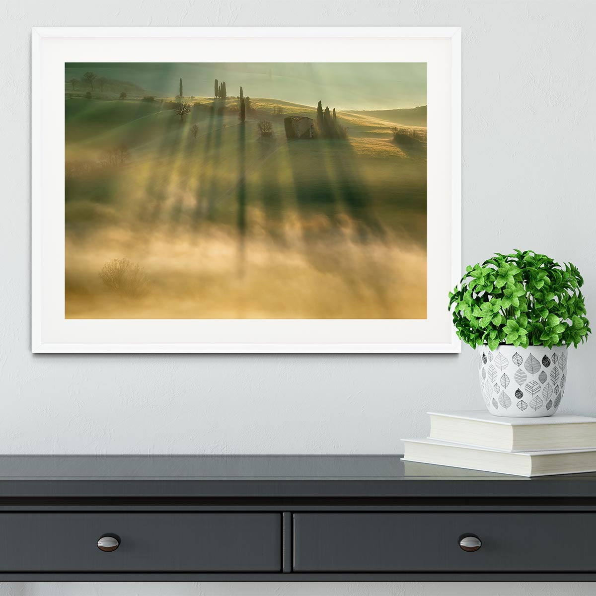 Mist Framed Print - Canvas Art Rocks - 5