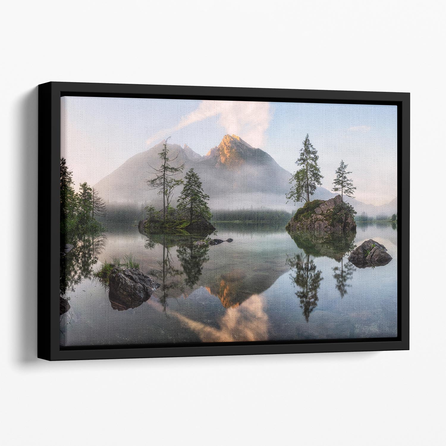 Nature's Awakening Floating Framed Canvas - Canvas Art Rocks - 1