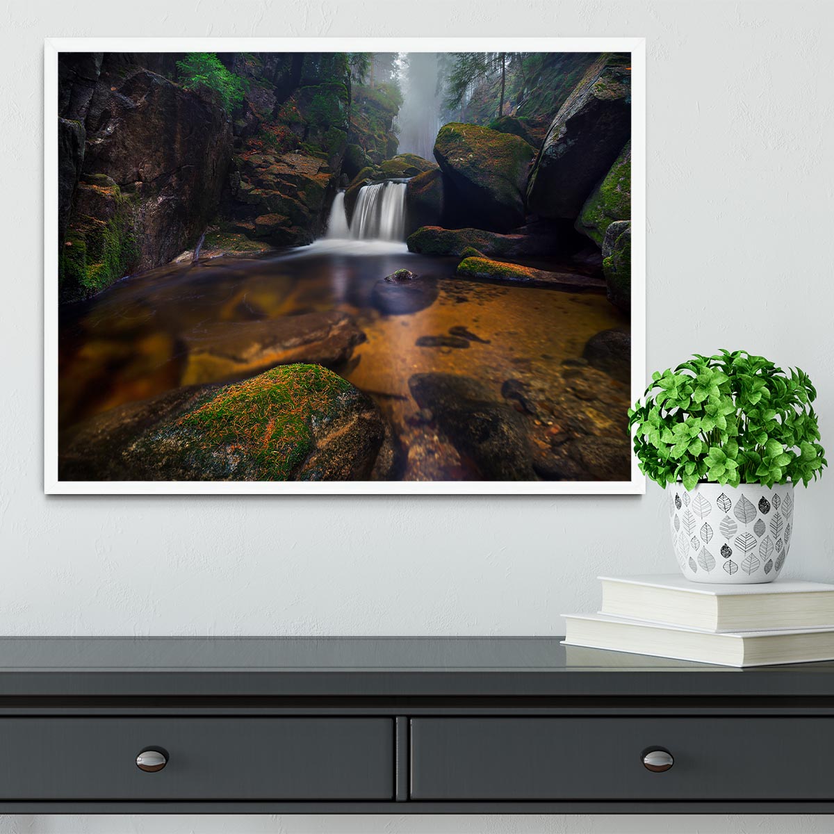 River Tales Framed Print - Canvas Art Rocks -6