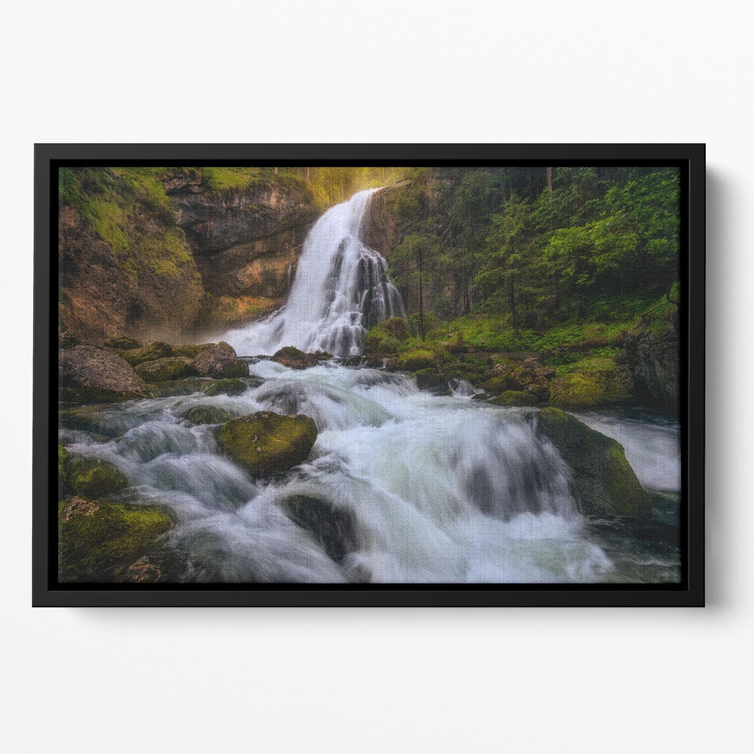 Spring Flood Floating Framed Canvas - Canvas Art Rocks - 2