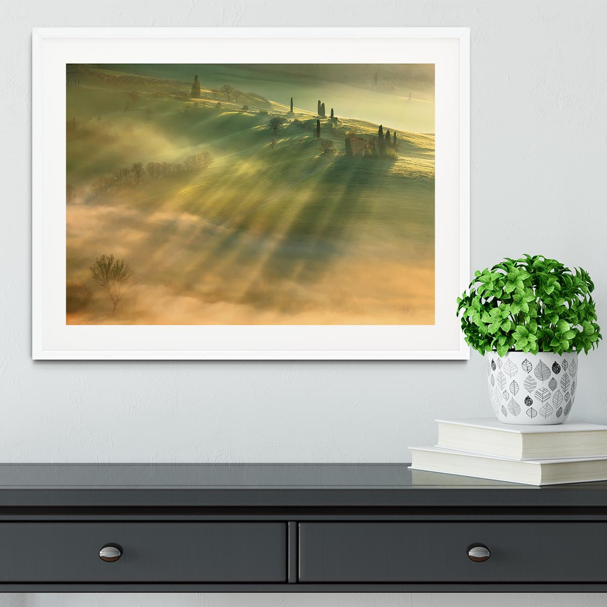 Mist Framed Print - Canvas Art Rocks - 5