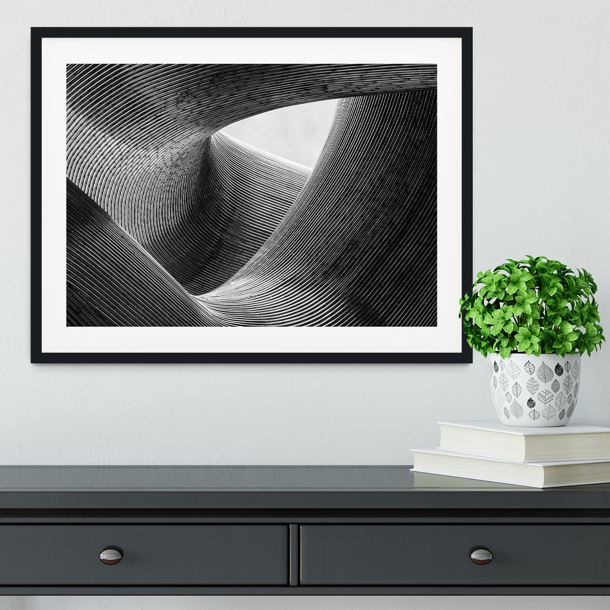 Lines Framed Print - Canvas Art Rocks - 1