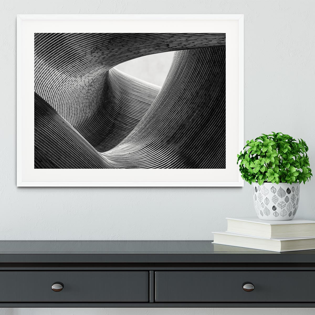 Lines Framed Print - Canvas Art Rocks - 5