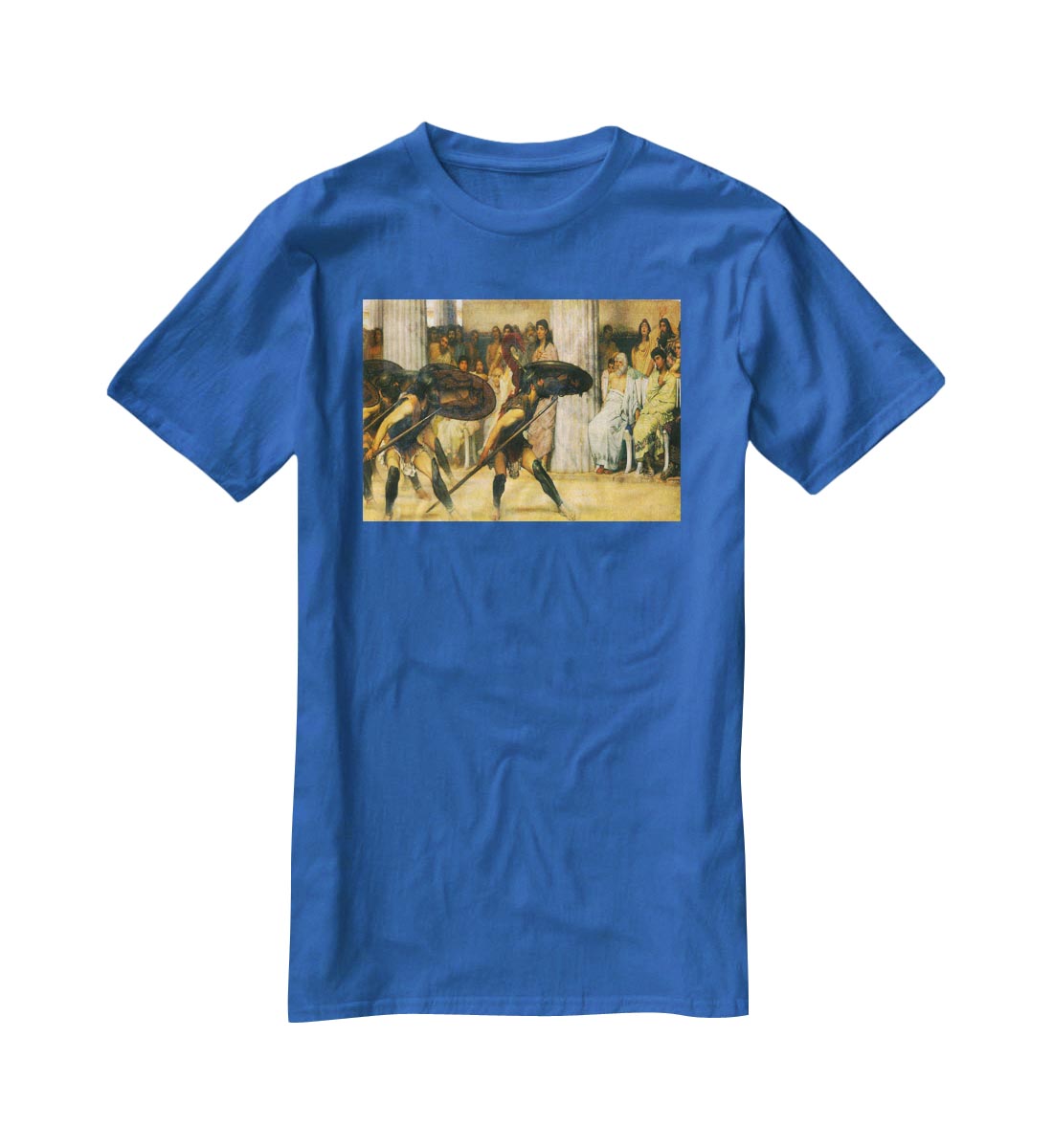 A dance for Phyrrus by Alma Tadema T-Shirt - Canvas Art Rocks - 2